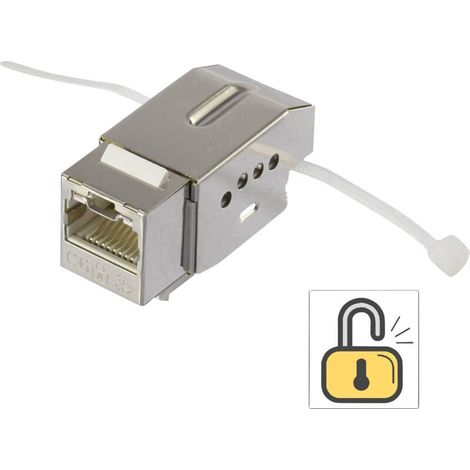 Module RJ45 encastrable Keystone CAT 6 Trywise KSV10 W287621 (1/4)