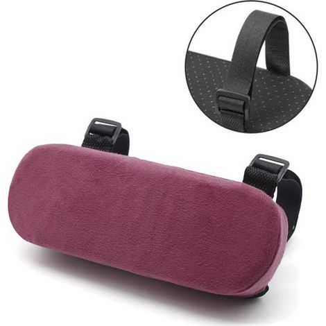 Cuscinetti per braccioli, imbottiture per braccioli, protezioni per braccioli per sedie da ufficio, braccioli per sedie da gaming, supporti per gomiti per sedie da ufficio, 23,5 x 7,5 x 3 cm 1 (1/4)
