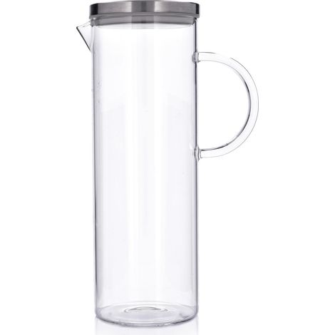 Jarra de vidrio resistente al calor Nova Duka con tapa, 1,5 L (1/3)