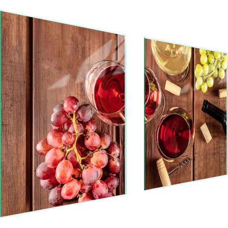 GLASSCHUTZPLATTE FÜR HERD 85x52 WEIN (1/5)