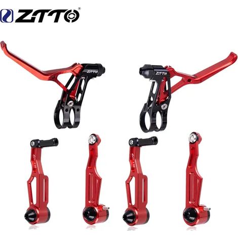 Convient aux VTT ultralégers CNC, aux guidons à freins V-brake et aux freins V-brake en alliage d'aluminium pour VTT. (1/5)
