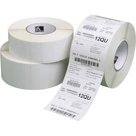 Zebra Z-Select 2000D - Etiquetas de impresora (Color blanco, Rodar, 31.75 x 25.4, 12 pieza(s))