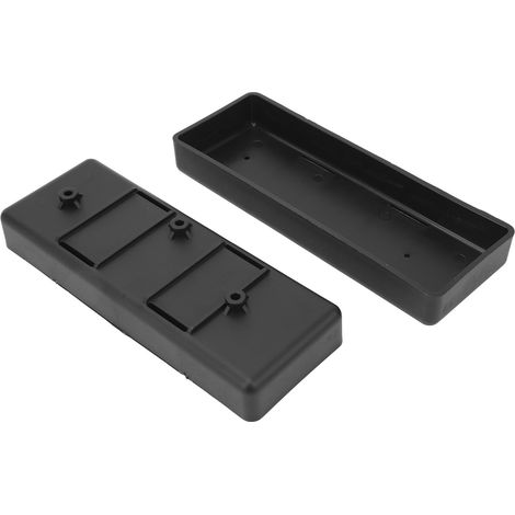 Support de Batterie 2 pièces pour Voiture RC Axial SCX10, Plateau de Montage Noir pour Modèles 1/10