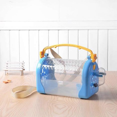 Cage de transport pour hamster, oiseau, perroquet, petits animaux (1/4)