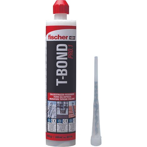 ANCORANTE CHIMICO IN RESINA PER CALCESTRUZZO E MURATURA FISCHER T-BOND -PRO
