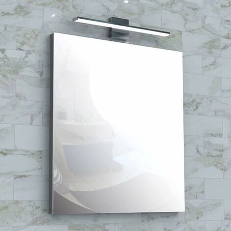 40cm LED Miroir Salle de Bain 8W 800LM Blanc Froid 6000K, Pas de Flash Salle de Bain Miroir Lumire IP44 230V Applique Murale Miroir Lumi¨¨re¡ (1/5)