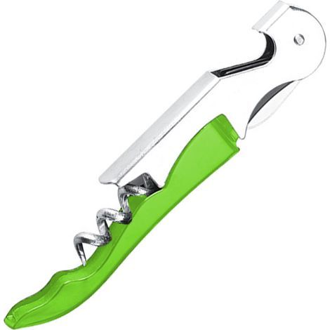 Cavatappi – Cavatappi da cameriere a doppia articolazione – Rotella taglia-lamina – Design compatto e portatile – 1 pezzo (1/5)