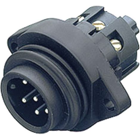 binder 09-0219-00-07 Rundstecker Stecker, Einbau Gesamtpolzahl: 6 + PE Serie (Rundsteckverbinder): 6 (1/3)