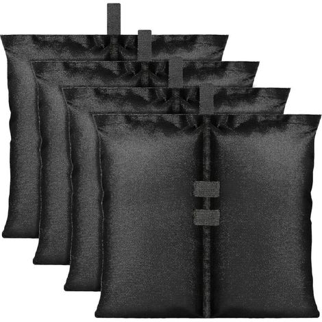 CREA 4 Pack Tent Weights Sandbags, Heavy Duty Weighted Feet Bag Leg Weights For Feet Leg Pole Anchor Tent