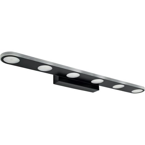 Wall Lamp Toolight Swe055-W Black Black Led (1/5)