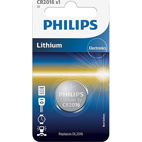 .Philips CR2016 Blister de 1.