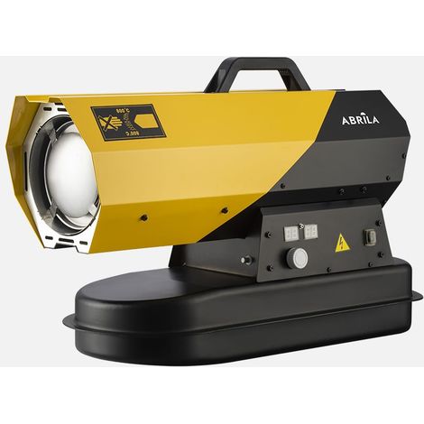 Buse chauffante diesel Dixon 20kW noir/jaune 12l