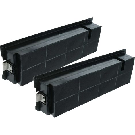vhbw 2x Aktivkohlefilter kompatibel mit AEG X69164MP2, X69136MP1, X66164MP1, GD5950P, GD5650P, DPB5950M/A, DPB5950M Dunstabzugshaube