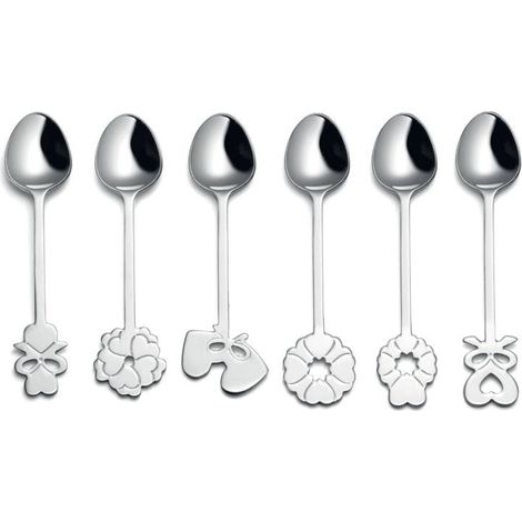 Coffret de 6 cuillères à café Love Guzzini