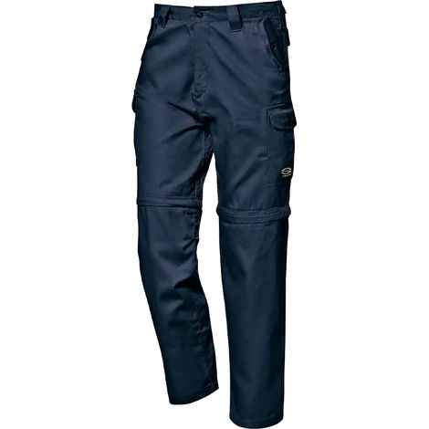 SIR SAFETY SYSTEM REPORTER Pantalon de travail convertible en bermuda bleu foncé Taille XXL