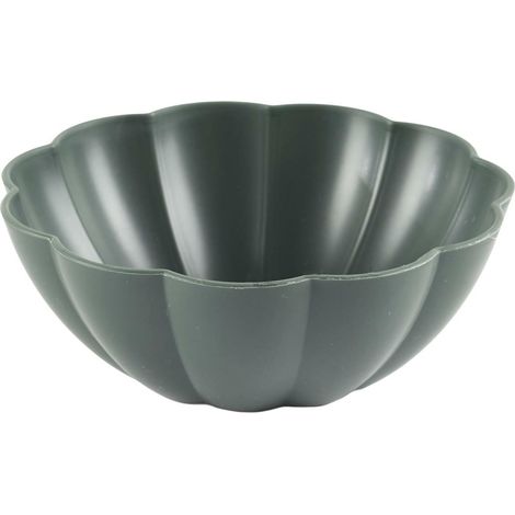 Bol Iris, 14,5 cm de diámetro, fabricado en plástico PP, gris oscuro. (1/2)