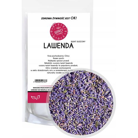 Fleurs de lavande séchées de Chine - 100 g (1/3)