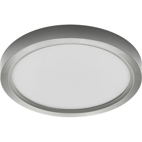 OSRAM  ORBIS Quickfix 320mm Plafonnier LED, 24W, 3000K blanc chaud, 2500lm, Click-DIM, Argent, Plastique/Métal