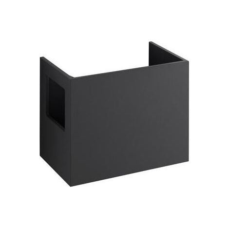 Meuble sous-vasque EDITION 300 525 x 410 x 320 mm avec insert porte-serviettes en placage olive KEUCO
