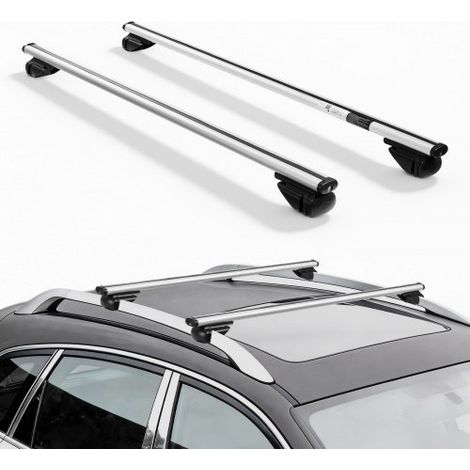 Barres Transversales de Toit Barre Porte Bagages Charge 75 kg 135 (1/5)