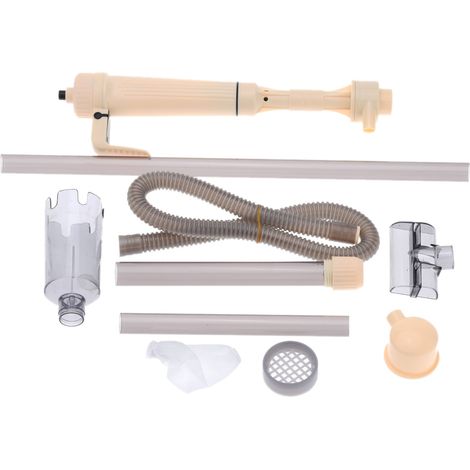 Nettoyeur de gravier électrique, filtre à eau, laveur à siphon, pompe à eau pour aquarium. (1/2)