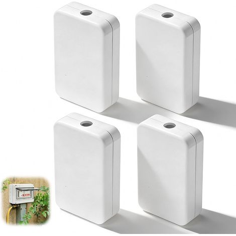 4 Pièces Boite de Dérivation ABS Blanche 55x35x15mm, Boîtes de Jonction Boite Derivation Etanche, Boite de Derivation Electrique pour Atelier Maison (Blanc) (1/5)