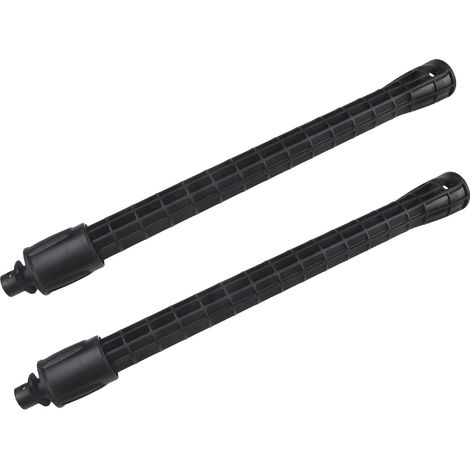 Lot de 2 Barre d'extension, ABS robuste, 45 cm, pour nettoyeur haute pression K2 K3 K4 K5