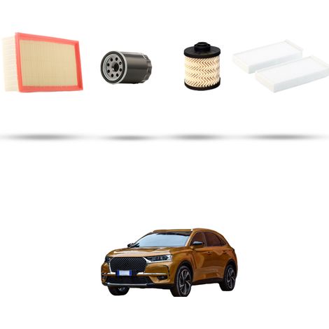 Kit tagliando 4 filtri compatibile con Citroen Ds7 2.0 BlueHDi 130kw dal 2018 (1/5)