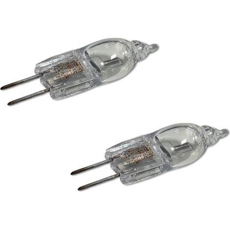 Lot de deux ampoules 20W G4 12V