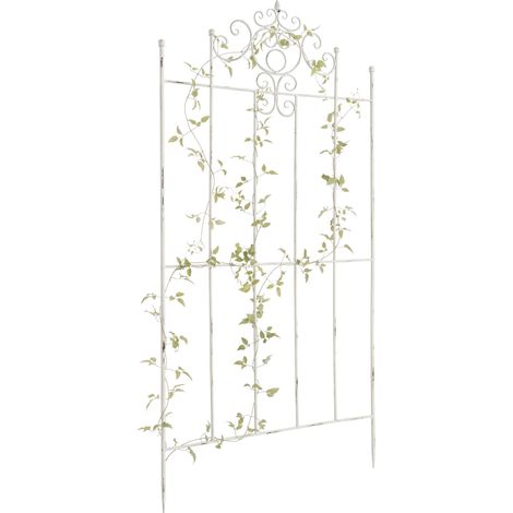 Rankgitter Paula 170 x 86 cm antik weiß