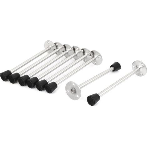 Office Home Runde Basis Wandhalterung Türstopper Halter 200mm 8 Stck (6e0c94770708c5c2a003a647aff... (1/2)
