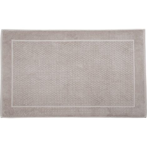 CALEFFI Tappeto Bagno in Cotone Sirena '99 CM. 45X60 Spugnissima Tinta Unita Grigio (1/4)