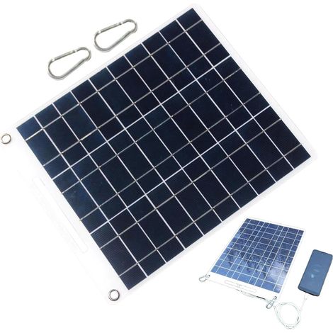 solaires Portables Panneaux solaires de CampingChargeur de (1/5)