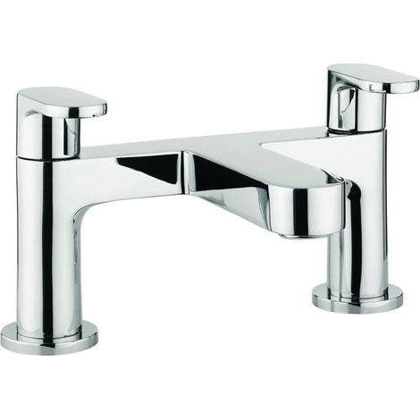 Crosswater Style Bath Tap Tub Filler Mixer Bathroom Chrome MBST322D