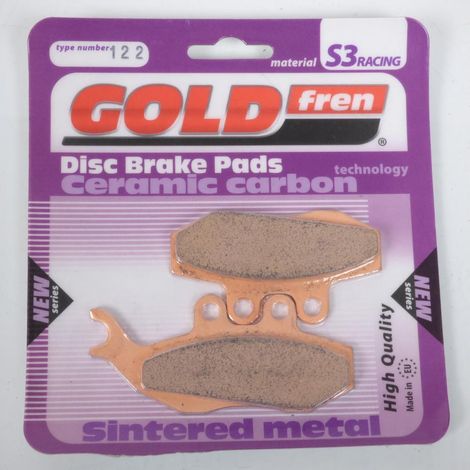 Bremsbelag gold fren für Roller malaguti 180 madison r 2002 bis