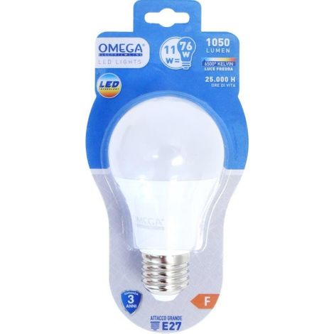 GOCCIA LED A60 11W E27 6500K