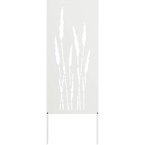 Écran de confidentialité de jardin Floral Blanc 50 x 140 cm CFW616957 (1/5)