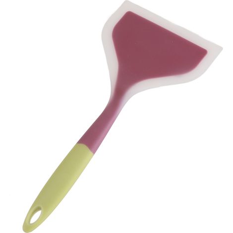 Spatule en Silicone Anti‑adhésive Large pour Cuisson, Gâteau, Pizza, Steak – Ustensile de Cuisine (Vert) (1/5)