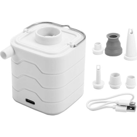 Tragbare Mini-Elektro-Luftpumpe für aufblasbare Artikel mit USB-Anschluss