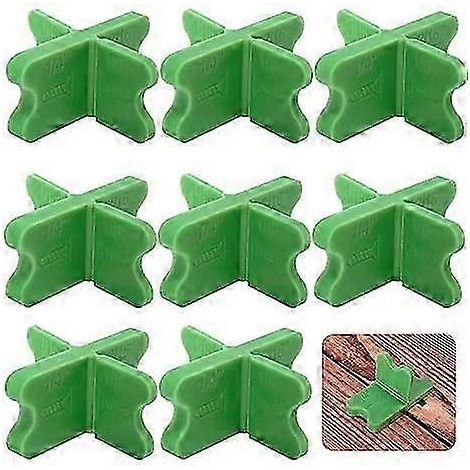8Pcs ABS Patio Pad Spacers - Green, Multiple Sizes, Suitable for Pressure Treated and Composite Patios (1/5)