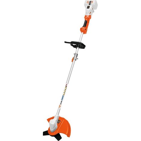 RURIS Débroussailleuse à batterie 3144e 40V - Moteur Brushless - 7500 tr/min - Largeur de coupe 30 cm - Avec 2 batteries