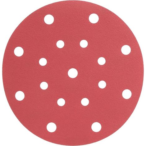 Disque abrasif - Radix - Pro - Velcro 150 mm - P120 - 17 trous (50 pcs) (1/2)