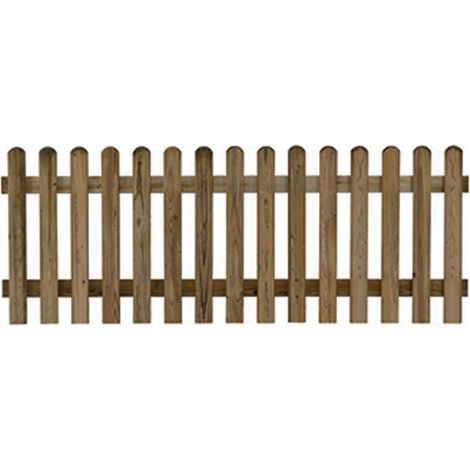 Recinzione dritta in loegno Imperegnato 180xH70 cm