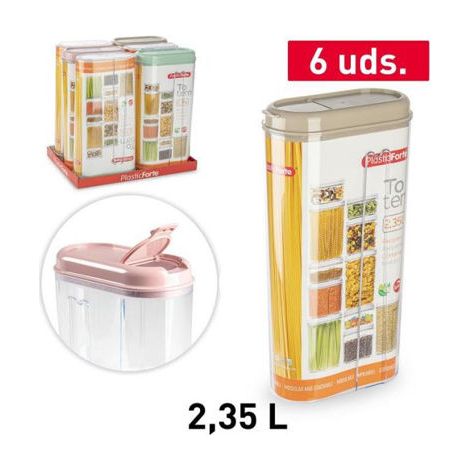 RECIPIENTE TOTEM 2,35L COLORES STDOS