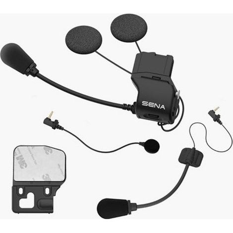 SENA 2025/09 KIT DE MONTAGE INTERCOM 20S, 20S EVO, 30K, 50S AVEC ENSEMBLE DE MICROPHONES UNIVERSEL ET HAUT-PARLEURS HD (EL)