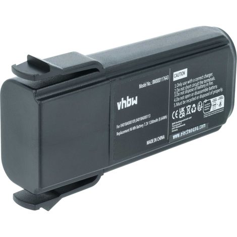vhbw Akku kompatibel mit Elca CONTROL-GEH-A, CONTROL-GEH-D, GENIO-M Fernbedienung Remote Control (1200mAh, 7,2V, NiMH)