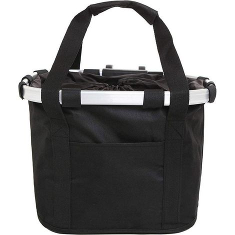 Panier pour vélo pliant, panier avant en aluminium, sac pour vélo pliant, accessoires pour VTT (1/2)
