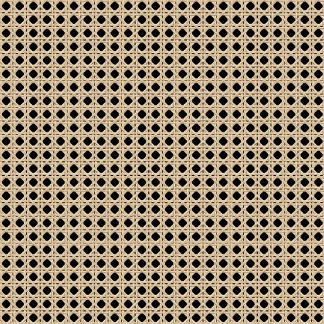 Carta da parati autoadesiva, motivo a canne beige e griglia nera, adesivo spesso 44x500 cm, decorazione rimovibile effetto rattan intrecciato per la ristrutturazione delle pareti. (1/5)