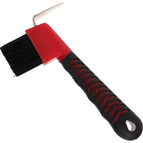 Lot De 3 -pieds Avec Brosse Pour Chevaux De Toilettage Pour Chevaux Faciles À Utiliser Prise En Main Confortable (1/5)