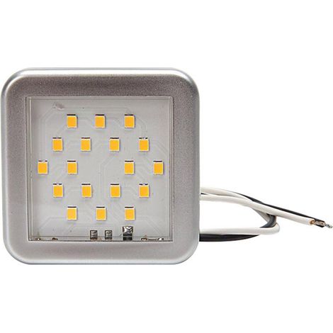 WAS LED Innenraumleuchte 989 LW11 LED 12 V (B x H x T) 55 x 55 x 7 mm (1/4)